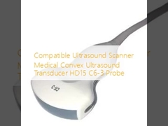 Kompatibler Ultraschallscanner Medizinischer Konvex-Ultraschallwandler HD15 C6-3 Sonde