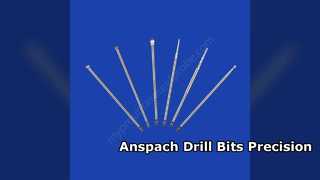 Anspach Drill Bits 85cm 115cm 145cm Surgical Power